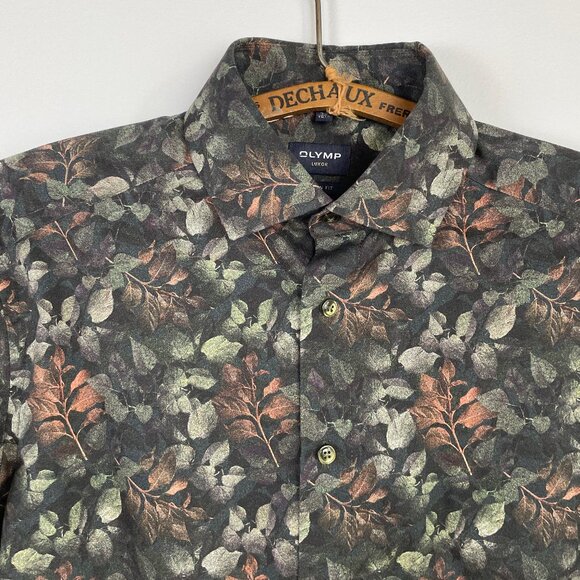 Olymp Germany - Luxor Modern Fit Button Down Shirt - Picture 2 of 10